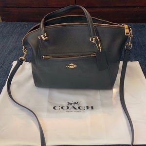 COACH Pebbled Prairie Satchel